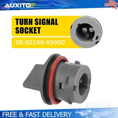 Front Turn Signal Lamp Socket For 2019-2025 Kia Soul And 2021-2023 Elantra 1Pc - Image 1 of 4