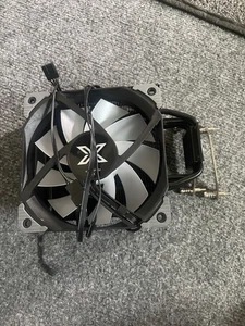 Xigmatek Black ARGB Low Profile CPU Air Cooler Heatsink Complete Used - Picture 1 of 4