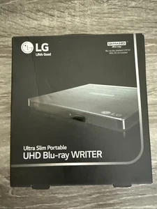 LG Ultra Slim Portable UHD Blu-ray DVD Writer Reader BP60NB10 4K Disc Drive - Bild 1 von 5