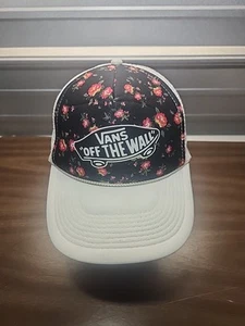 VANS Off the Walls Floral Classic Mesh Adjustable Snap Back Trucker Hat by OTTO - Picture 1 of 3