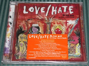 LOVE/HATE - Black Out In The Red Room +3 Bonus Tracks (2016 CD) Sealed/New - Picture 1 of 2
