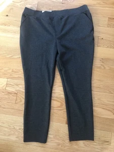 Serra Ponte Pull On Pant Women Size XL Gray Tapered Leg Pockets Casual NWT - Picture 1 of 10