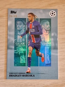 Topps Simplicidad 2025 - Bradley Barcola 35/49 PSG - Picture 1 of 3