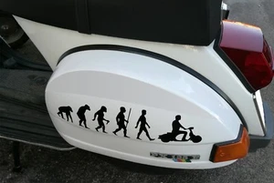ADESIVI EVOLUZIONE PIAGGIO VESPA (COPPIA) - Imagen 1 de 1