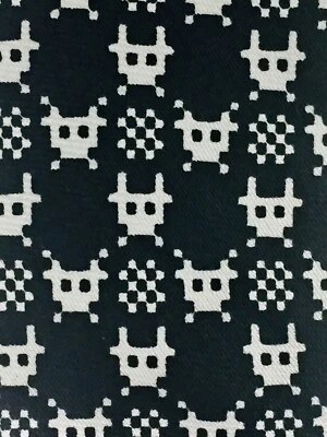 Corbata BLACK TIE eGEEK 56,5 x 1,75 Videojuego Space Invader Bots Pixilados CPU Foto 1 de 4