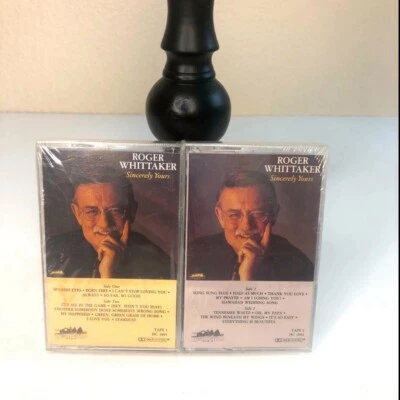 Sincerely Yours by Roger Whittaker (2 Cassette Tape Set, 1990, Heartland) SEALED - Image 1 of 2