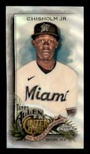 2022  Topps Allen & Ginter Chrome Jazz Chisholm Jr. Mini Refractor #48 Marlins