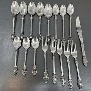 Supreme Cutlery Stainless Steel Lot If 17 Pieces As Is - Picture 1 of 11