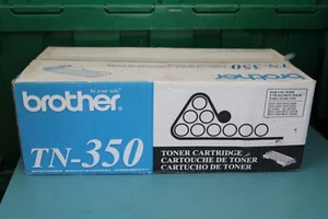 Cartucho de tóner negro Brother TN-350 NUEVO SELLADO genuino NUEVO - Imagen 1 de 2