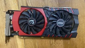 Army Dagon MSI GeForce GTX 970 4GB GDDR5 Gaming Graphics Card Working Good - Picture 1 of 6