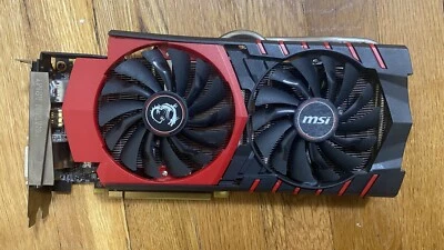 Army Dagon MSI GeForce GTX 970 4GB GDDR5 Gaming Graphics Card Working Good - Image 1 of 4