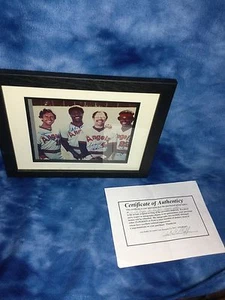 Fred Lynn, Don Baylor, Reggie Jackson, Rod Carew Signed Photo COA - Picture 1 of 7