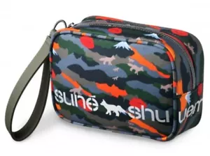 shu uemura&Maison Kitsuné collaboration pouch novelty fox lip camouflage 2019 - Picture 1 of 11