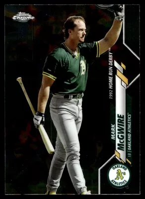 2020 Topps Chrome Update Mark McGwire #U-95 *B* - Image 1 of 2