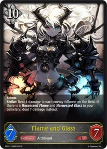 Flame and Glass Foil - BP01-154EN - NM - Shadowverse Evolve - Picture 1 of 1