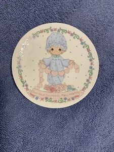 Vintage Precious Moments 1992 “You Have Touched So Many Hears” Mini-Plate Enesco - Picture 1 of 2