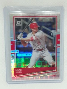 Nick Senzel 2020 Donruss Optic Baseball FOTL SILVER PANDORA /99 Cincinnati Reds - Bild 1 von 2