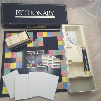 PICTIONARY - 1987 Board Game Parker - Vintage Quick Draw Charades - Image 1 of 4