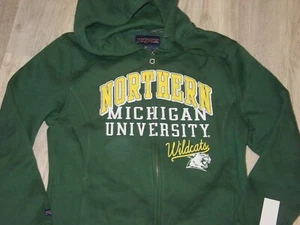 NMU NORTHERN MICHIGAN WILDCATS Jansport Hooded Sweatshirt NEW  TAG ... SMALL - Picture 1 of 7