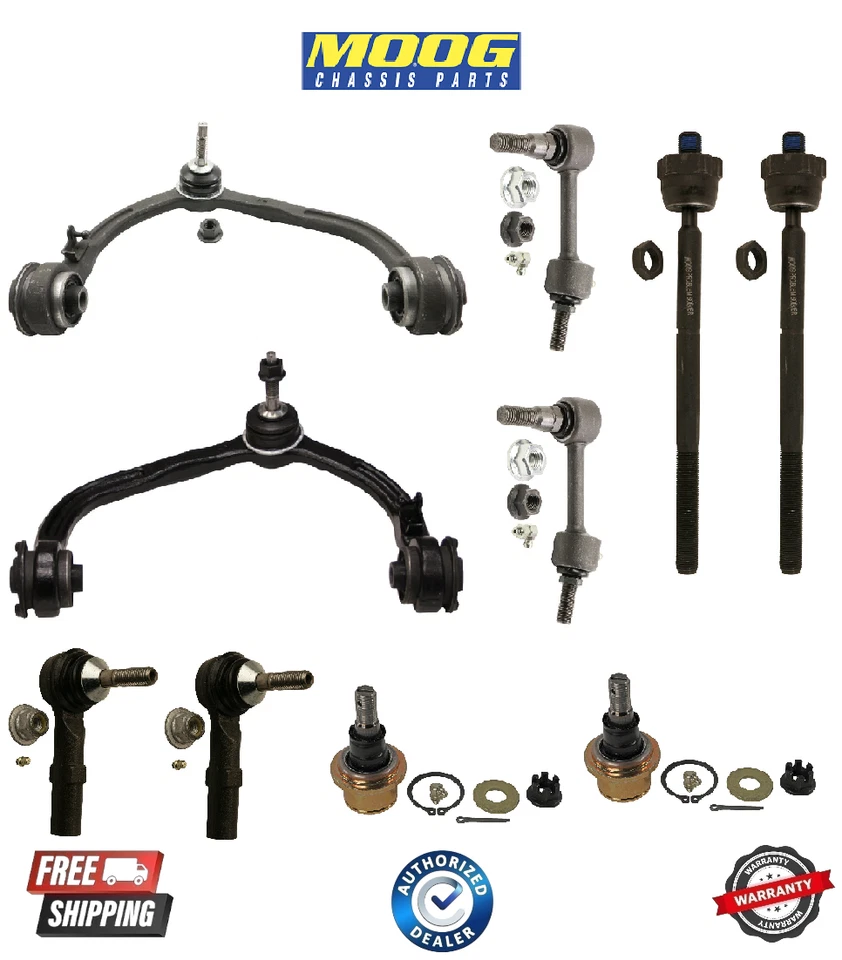 Nuevo kit de suspensión completo Moog genuino para Ford Expedition Lincoln Navigator Foto 1 de 1