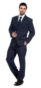 Men's Party Suit Prom Suit for Themed Party Events Clubbing Jacket with Tie Pant - Picture 1 of 16