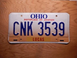 2003 OHIO Expired License Plate (pair) CNK 3539 (#OH00003) - Picture 1 of 2