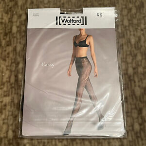 Wolford Sz XS Cassy Tights   Color: Midnight Black