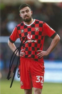 WALSALL: EOGHAN O'CONNELL SIGNED 6x4 ACTION PHOTO+COA - Picture 1 of 1