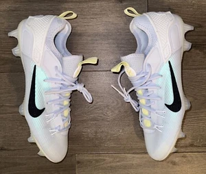 Nike Huarache 9 Elite Low LAX Lacrosse Stollen reflektierend perlweiß Herren 11,5 - Bild 1 von 18