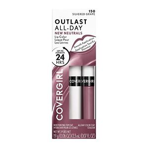COVERGIRL Outlast All Day Liquid Lipcolor Lipstick Neutrals SILVERED GRAPE 150