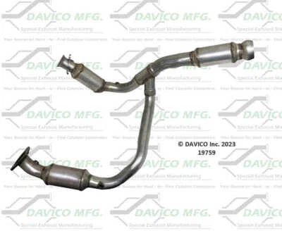 Catalytic Converter-Exact-Fit Davico 19759 - Image 1 of 4