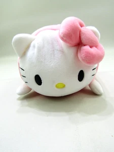 Hello Kitty Plush Sanrio Pink Bow Small Stuffed Animal Pink & White Kitty New - Picture 1 of 11