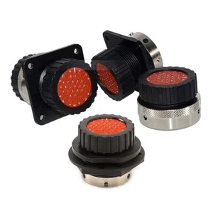 32 Pin ITT Cannon Aviation Circular Male Female Waterproof Connector Plug Kit - Picture 1 of 10