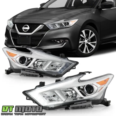 Faros proyectores faros faros para Nissan Máxima S|SL|SV LED DRL 2016-2018 Foto 1 de 4