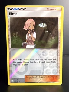 Pokémon TCG - ILIMA - 121/149 - Reverse Holo - Sun & Moon (2017) - NM+ - Picture 1 of 1