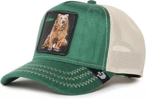 GOORIN BROS® TRUCKER CAP BASEBALL MESH SNAP KÄPPI GORRA HIGHBERNATOR VERDE AHUMADO - Imagen 1 de 7