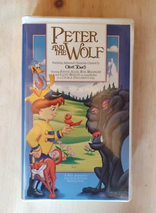 Peter And The Wolf VHS 1995 Animation Adventure Comedy Kirstie Alley W/Clamshell - Picture 1 of 2