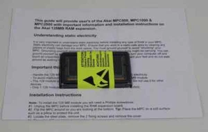EXM-128 EXM128 128MB Ram Speicher Akai MPC500 MPC1000 MPC2500 - Bild 1 von 1