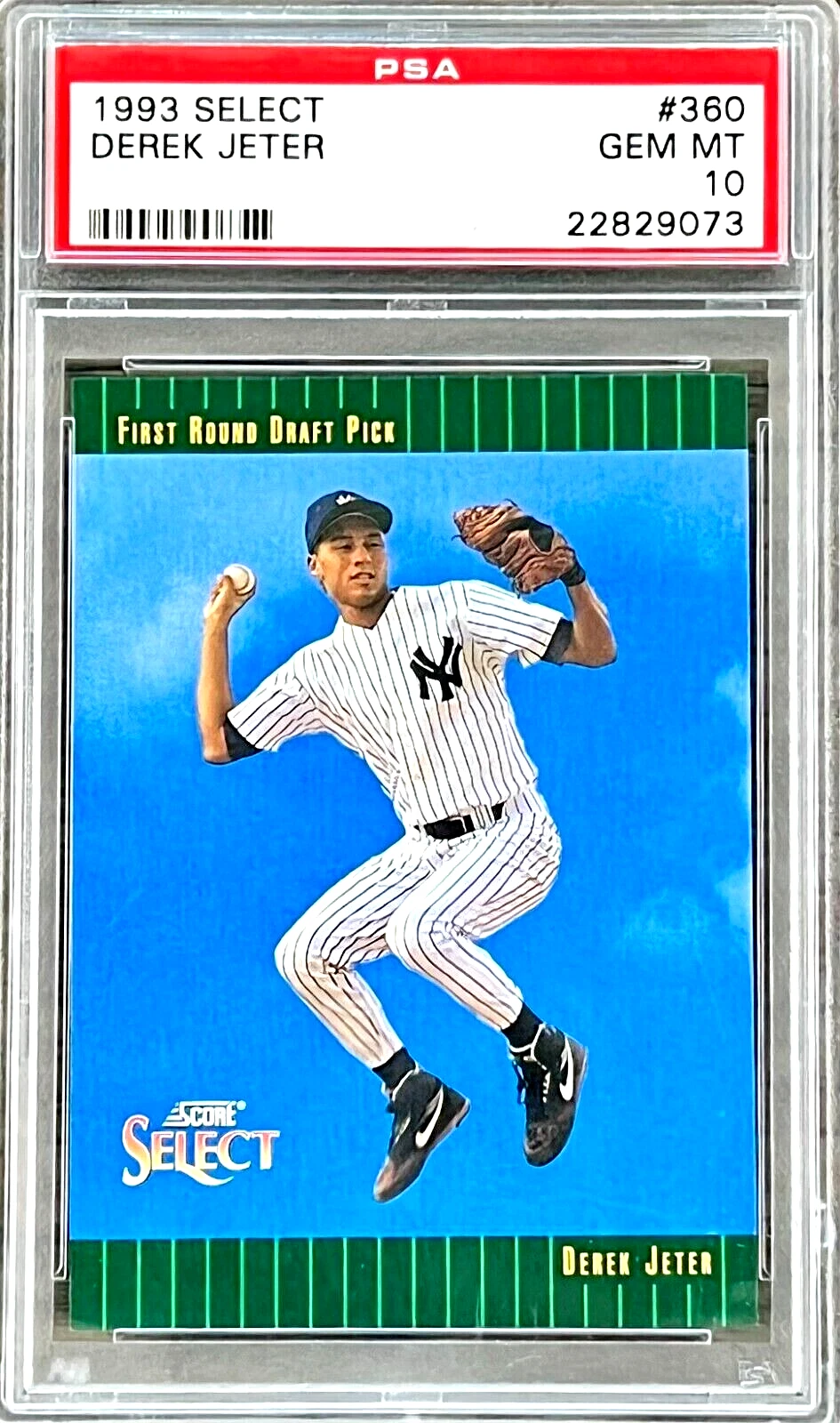 Derek Jeter 1993 Select #360 Base Price Guide - Sports Card Investor
