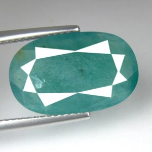6.16 CTS AMAZING FIRE NEON BLUEISH GREEN NATURAL GRANDIDIERITE GEMSTONES - Picture 1 of 3