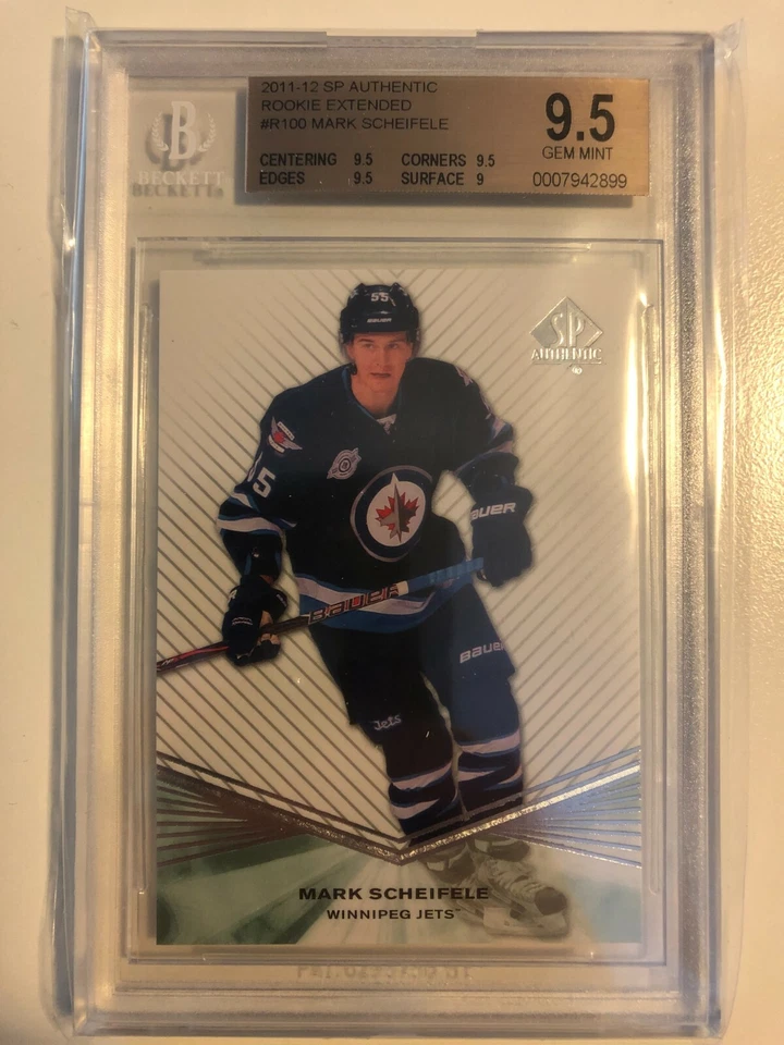 11-12 Upper Deck SP Authentic Extended Rookie RC #R100 MARK SCHEIFELE BGS 9.5 - Image 1 of 1