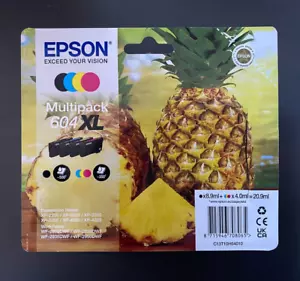 Genuine EPSON 604 XL Ink - MULTIPACK / XP-2200 2205 3200 3205 (INC VAT) 2027 - Picture 1 of 1