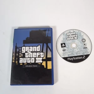 Grand Theft Auto III 3 Doble Pack Playstation PS2 Videojuego PAL - Imagen 1 de 4