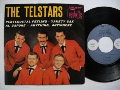 TELSTARS Pentecostal Feeling / Yakety Sax + 2 EP 45 7" 1964 Sweden VG+/EX- - Image 1 of 2