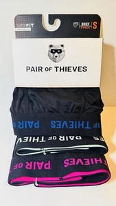 3 Pair of Thieves Men's Super Fit Mesh Magic Boxer Briefs Underwear Small - Picture 1 of 10