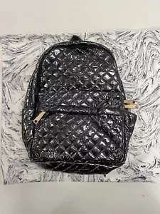 MZ Wallace Rucksack Neu Metro City Backpack Metallic Anthrazit - Bild 1 von 20
