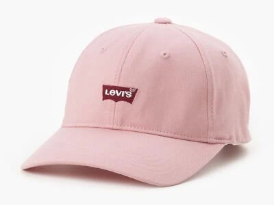 Gorra Levi's Curve Flexfit ajustable para mujer ~ Housemark rosa - Imagen 1 de 3