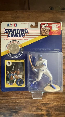 Starting Lineup MLB Bo Jackson w/coin 1991 Cover