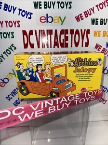MATTEL 1977 THE ARCHIES JALOPY TOY CAR UNUSED IN BOX MIB VINTAGE NOS STORE STOCK - Picture 1 of 19