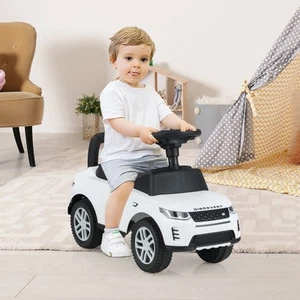Sit and Scoot Ride on Toy Kids Ride On Push Car-White - Picture 1 of 7